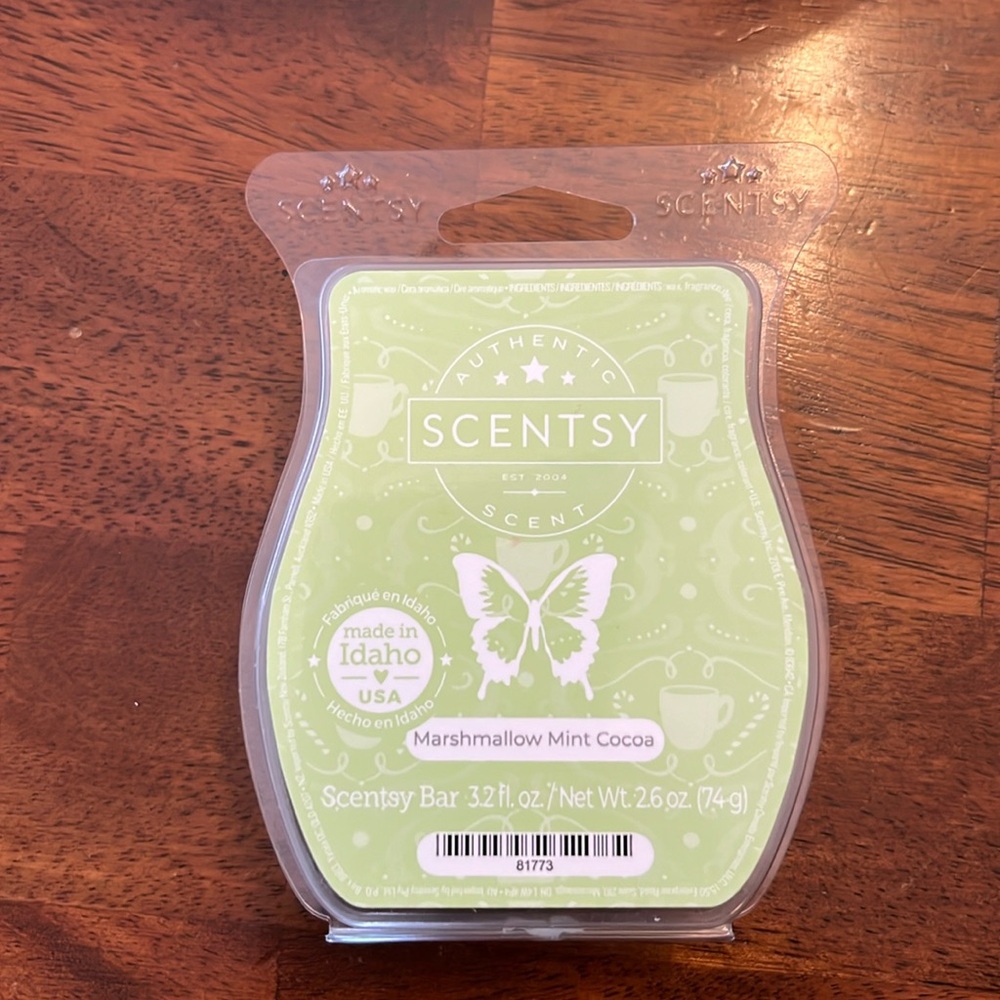 Scentsy Bar - Marshmallow Mint Cocoa